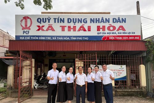 Quỹ tín dụng nhân dân xã Thái Hòa thông báo thay đổi nội dung Giấy phép hoạt động