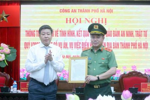 Thủ tướng Chính phủ Phạm Minh Chính gửi Thư khen Công an TP Hà Nội