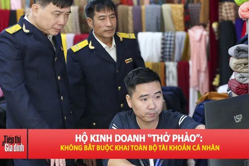 Hộ kinh doanh phải khai báo tài khoản ngân hàng những nội dung gì?