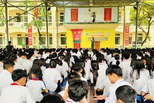 Xã Hoài Đức: Tuyên truyền phòng chống bạo lực học đường và sử dụng mạng xã hội an toàn