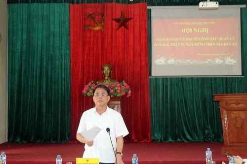 Xã Trần Phú kiên quyết xử lý vi phạm đất đai, trật tự xây dựng trên địa bàn