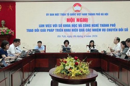 Hà Nội: Đẩy mạnh chuyển đổi số trong hệ thống Mặt trận Tổ quốc