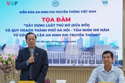 Định hướng chiến lược cho quy hoạch Hà Nội 100 năm gắn với đảm bảo an ninh phi truyền thống