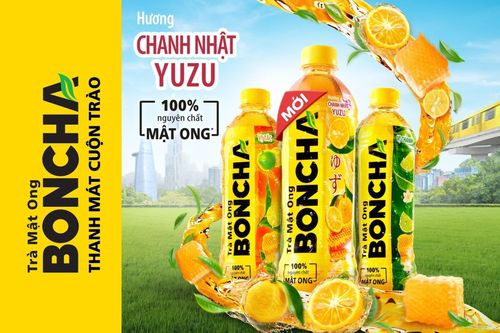 Giới trẻ giải mã sức hút của Trà Mật Ong Boncha Chanh Nhật Yuzu