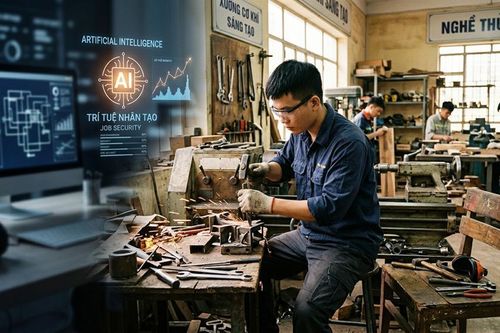 Sợ AI soán việc, giới trẻ đổ xô đi học nghề thủ công