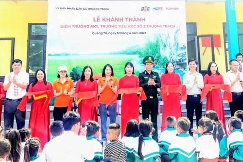 Quảng Trị: Khánh thành điểm trường Aky ở xã biên giới Thượng Trạch