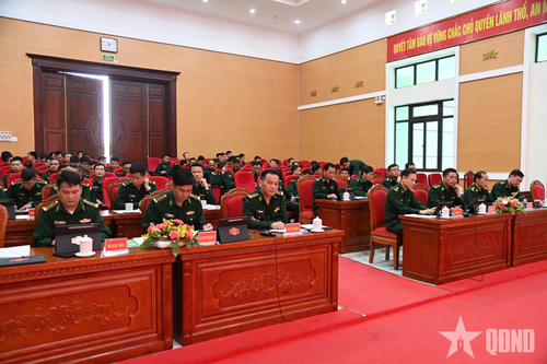 Bộ đội Biên phòng tỉnh Lai Châu duy trì nghiêm chế độ nền nếp chính quy