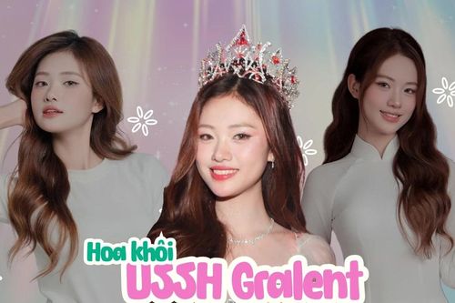 Tân Hoa khôi USSH Gralent: Sự bứt phá của 'ngọn lửa pha lê'