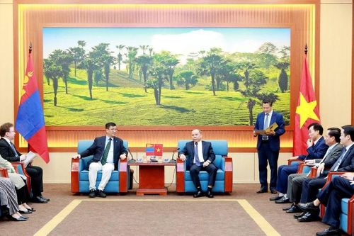 Đại sứ Mông Cổ làm việc với tỉnh Phú Thọ, mở ra cơ hội hợp tác mới