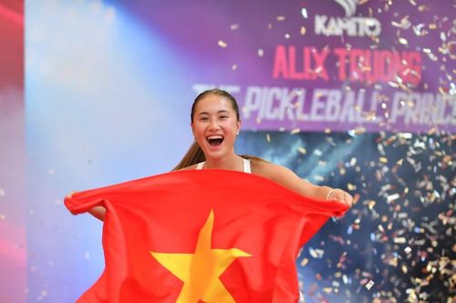 Tay vợt Việt kiều Alix Trương gia nhập đội pickleball cùng Lý Hoàng Nam