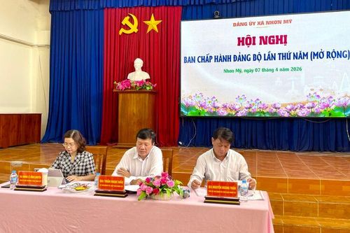 Xã Nhơn Mỹ tập trung thực hiện các mục tiêu quý II/2026