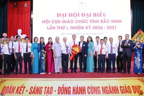 Đại hội Hội Cựu giáo chức tỉnh Bắc Ninh nhiệm kỳ 2026 - 2031