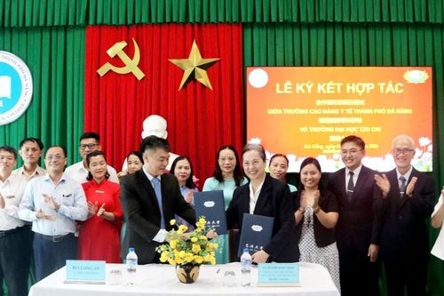Trường Cao đẳng Y tế thành phố Đà Nẵng hợp tác với Đại học Tzu Chi (Đài Loan) đào tạo điều dưỡng