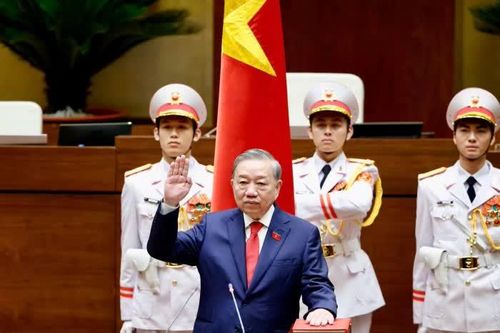 [Chùm ảnh] Lễ tuyên thệ nhậm chức của Chủ tịch nước Tô Lâm