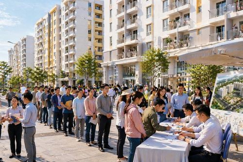Điều kiện mua nhà ở xã hội mới nhất cho cán bộ công chức: Nới trần thu nhập và diện tích