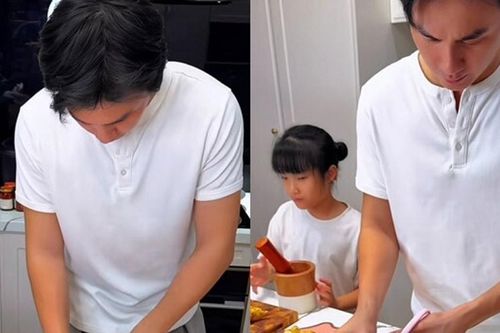 Boorin nhà Diệp Lâm Anh trổ tài vào bếp cùng Phạm Kiên và tin tức sao Việt 24h