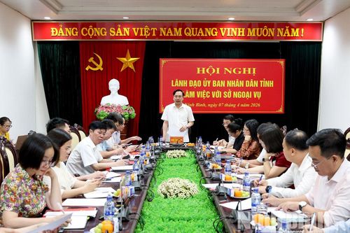 Lãnh đạo UBND tỉnh làm việc với Sở Ngoại vụ