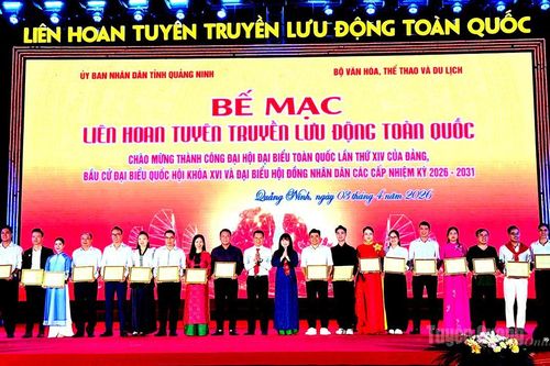 Tuyên Quang giành nhiều giải cao tại Liên hoan Tuyên truyền lưu động toàn quốc năm 2026
