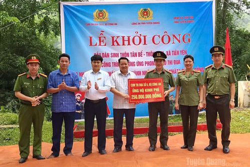 Tiên Yên, Cao Bồ khởi công xây dựng cầu dân sinh
