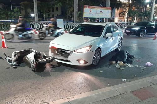 Hải Phòng: Va chạm với ô tô trên cầu Lạc Long, một phụ nữ tử vong