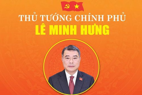 Infographics: Tóm tắt tiểu sử Thủ tướng Chính phủ Lê Minh Hưng