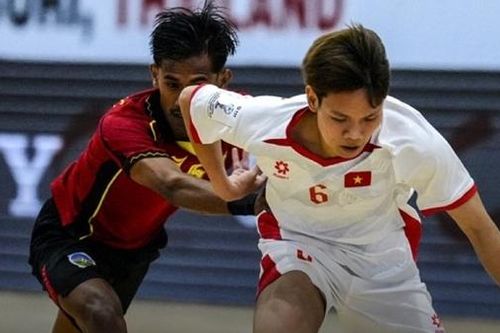 Futsal Việt Nam thắng đậm Timor-Leste tại giải vô địch Đông Nam Á