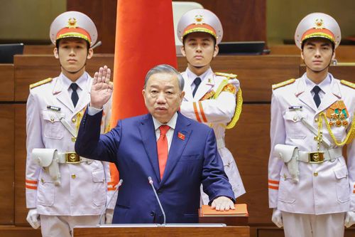 Lễ tuyên thệ nhậm chức của Tổng Bí thư, Chủ tịch nước Tô Lâm