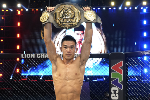 Bảng xếp hạng 10 võ sĩ MMA mạnh nhất Lion Championship: Trần Ngọc Lượng đứng đầu