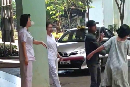 Chồng tát vợ mang bầu giữa bệnh viện gây phẫn nộ