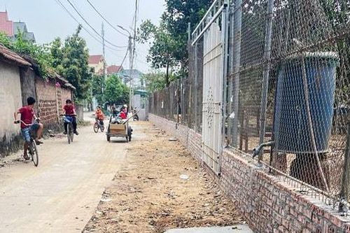 Xóm Đoài chung sức hiến đất mở rộng đường làng