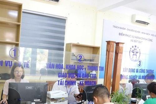 Xã Bất Bạt khẳng định hiệu quả điều hành qua chỉ số cải cách hành chính
