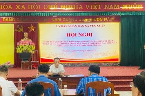 Xã Yên Xuân đẩy mạnh số hóa hồ sơ năm 2026