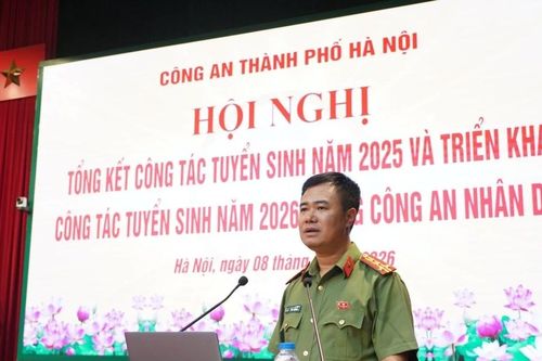 Làm tốt công tác tuyển sinh sẽ quyết định chất lượng nguồn nhân lực của lực lượng Công an