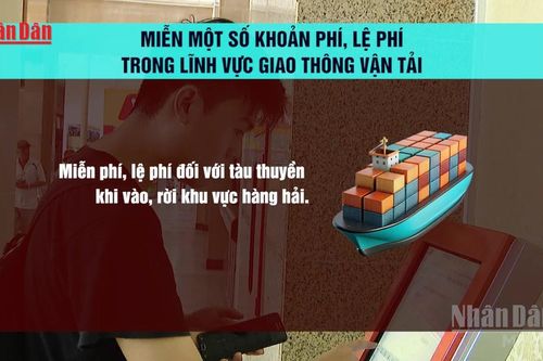 Miễn một số phí, lệ phí hàng không, cảng, tàu thuyền, đường sắt đến hết ngày 30/6