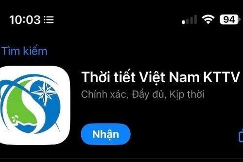 Ra mắt ứng dụng 'Thời tiết Việt Nam KTTV' phục vụ cộng đồng