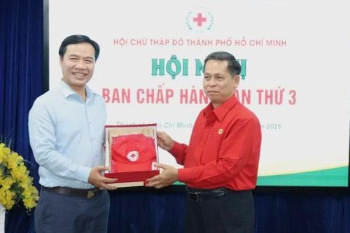 Ông Nguyễn Minh Nhựt được bầu làm Chủ tịch Hội Chữ thập đỏ Thành phố Hồ Chí Minh