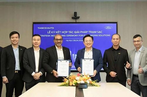 Ford Việt Nam bắt tay Tasco Auto mở rộng hạ tầng trạm sạc ôtô điện