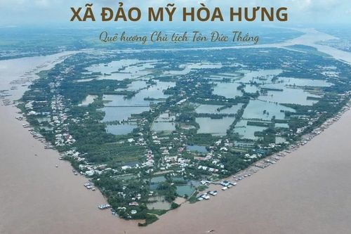 Một xã cù lao giữa sông Hậu ở An Giang được công nhận là xã đảo