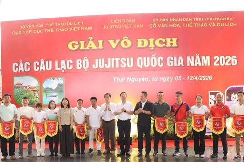 Thái Nguyên đăng cai Giải Vô địch các Câu lạc bộ Jujitsu quốc gia 2026