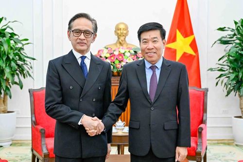 Ủy viên Trung ương Đảng, Thứ trưởng Ngoại giao Nguyễn Mạnh Cường tiếp nguyên Bộ trưởng Ngoại giao Indonesia