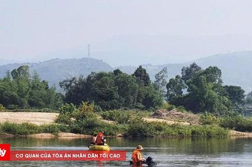 Người đàn ông mất tích trên sông Cái