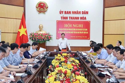 Thúc tiến độ giải phóng mặt bằng các dự án hạ tầng kỹ thuật cụm công nghiệp