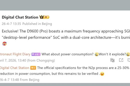 Dimensity 9600 Pro rò rỉ thông số với xung nhịp 5GHz và tiến trình 2nm đột phá
