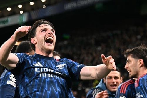 Declan Rice bóp nghẹt tuyến giữa Sporting giúp Arsenal thắng kịch tính