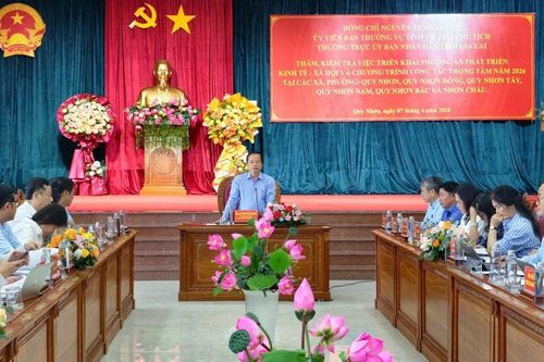 Tháo gỡ điểm nghẽn, thúc đẩy tăng trưởng ở các xã, phường khu vực Quy Nhơn