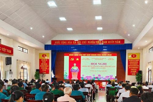 Tuyên truyền về biển, đảo tại khu vực Cát Tiên