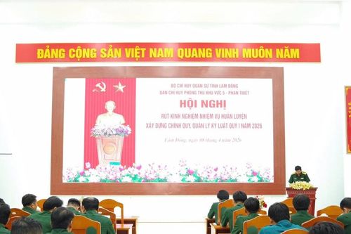 Phòng thủ khu vực 5 - Phan Thiết quyết tâm xây dựng đơn vị 'mẫu mực, tiêu biểu'