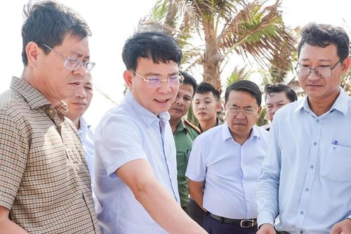 Khảo sát khu vực dự kiến hình thành Khu kinh tế ven biển Nam Lâm Đồng