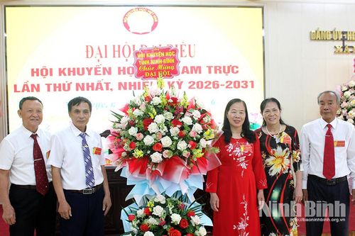 Đại hội Hội Khuyến học xã Nam Trực lần thứ I, nhiệm kỳ 2026-2031