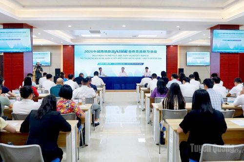 Trao đổi hợp tác 'Ứng dụng AI trong du lịch xuyên biên giới Việt - Trung năm 2026'